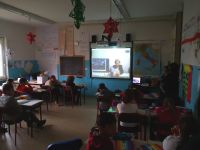 Gli alunni della Scuola Primaria M.Buonarroti si sono collegati via Skype con la sede dell’Hiroshima Peace Memorial Museum