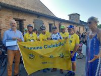 Su Cervia sventola la bandiera dei Comuni Ciclabili