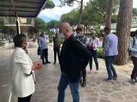 Il Presidente della Regione Stefano Bonaccini a Milano Marittima