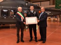 L’Amministrazione comunale presente alla cerimonia di auguri del 15°stormo dell'Aeronautica militare