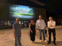 Inaugurato il videomapping del nuovo Parco Urbano di Milano Marittima