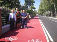 Inaugurati i nuovi lavori in viale Milazzo.