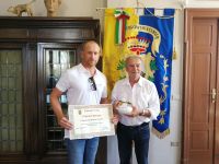 Il Sindaco ha incontrato il cervese Federico Bressan campione del mondo di vela ORC