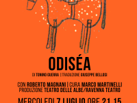 Mercoledì 7 luglio alle 21.15 lo spettacolo teatrale “Odisea” scritto da Tonino Guerra