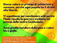 Una comunità per la pace. Camminata silenziosa contro ogni forma di guerra a sostegno del popolo ucraino.