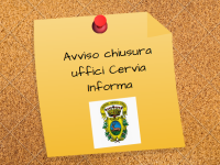 Chiusura sportelli Cervia informa per formazione