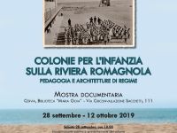 Le colonie per l'infanzia sulla riviera nel periodo fascista: una mostra e un libro