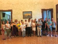 Studenti di Aalen in vacanza a Cervia per festeggiare la fine del corso di studi