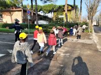 Partenza linee Piedibus Primaria Carducci e Primaria Spallicci