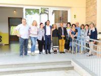 Alla scuola Fermi di Pisignano la ceramica mosaico “Cervia: città amica delle donne”