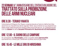 4°Anniversario dell’entrata in vigore del Trattato sulla Proibizione delle armi nucleari (TPNW)