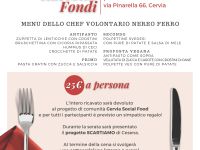 Cervia Social Food il 16 dicembre cena di raccolta fondi