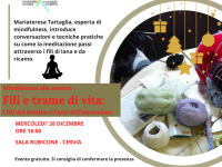 Ecomuseo: il 28 dicembre evento gratuito di mindfulness e meditazione