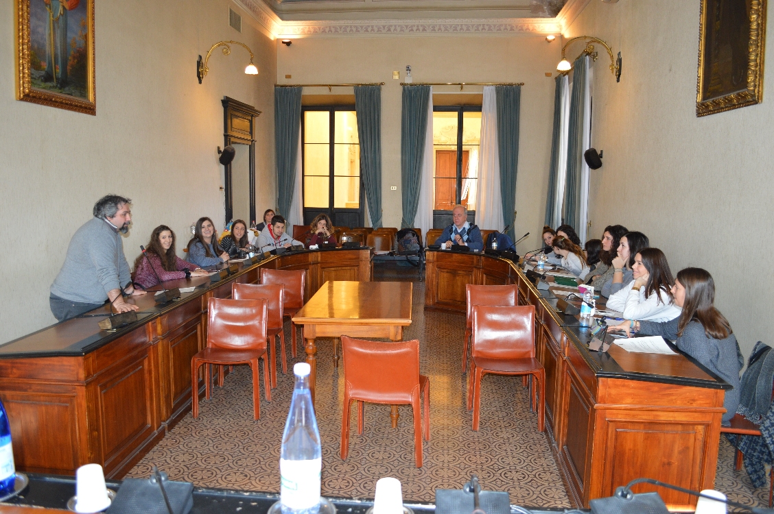 la formazione delle volontarie per il servizio civile